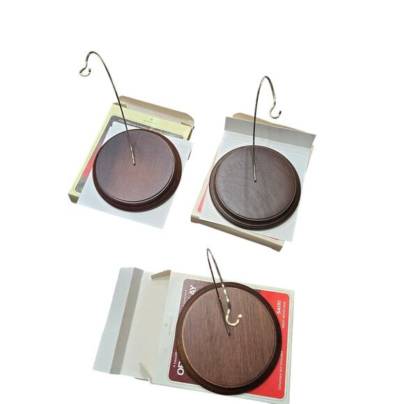 Vintage Hallmark Ornament Display Stands - Set of 3 - 1980s - Picture 4 of 7